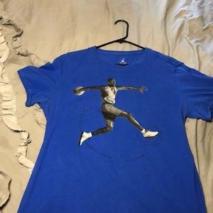 Royal Blue Jordan Shirt